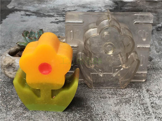 Candle Making Temperature - Vela com design de flores DIY,