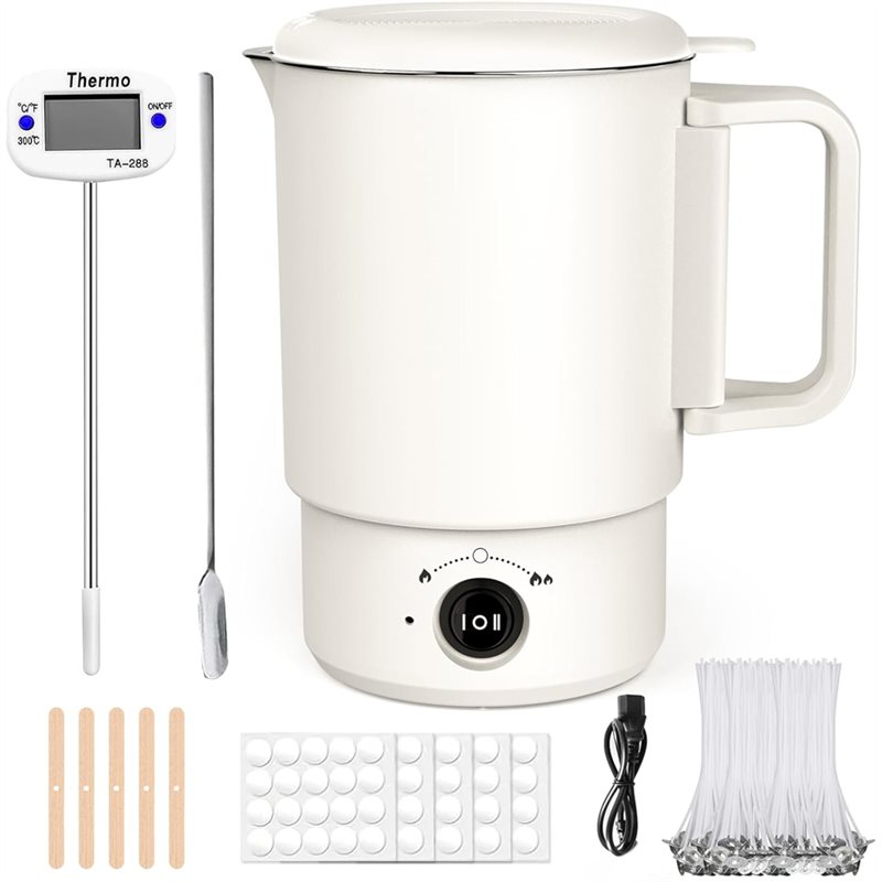 Candle Making Temperature - Kit de panela elétrica para derreter
