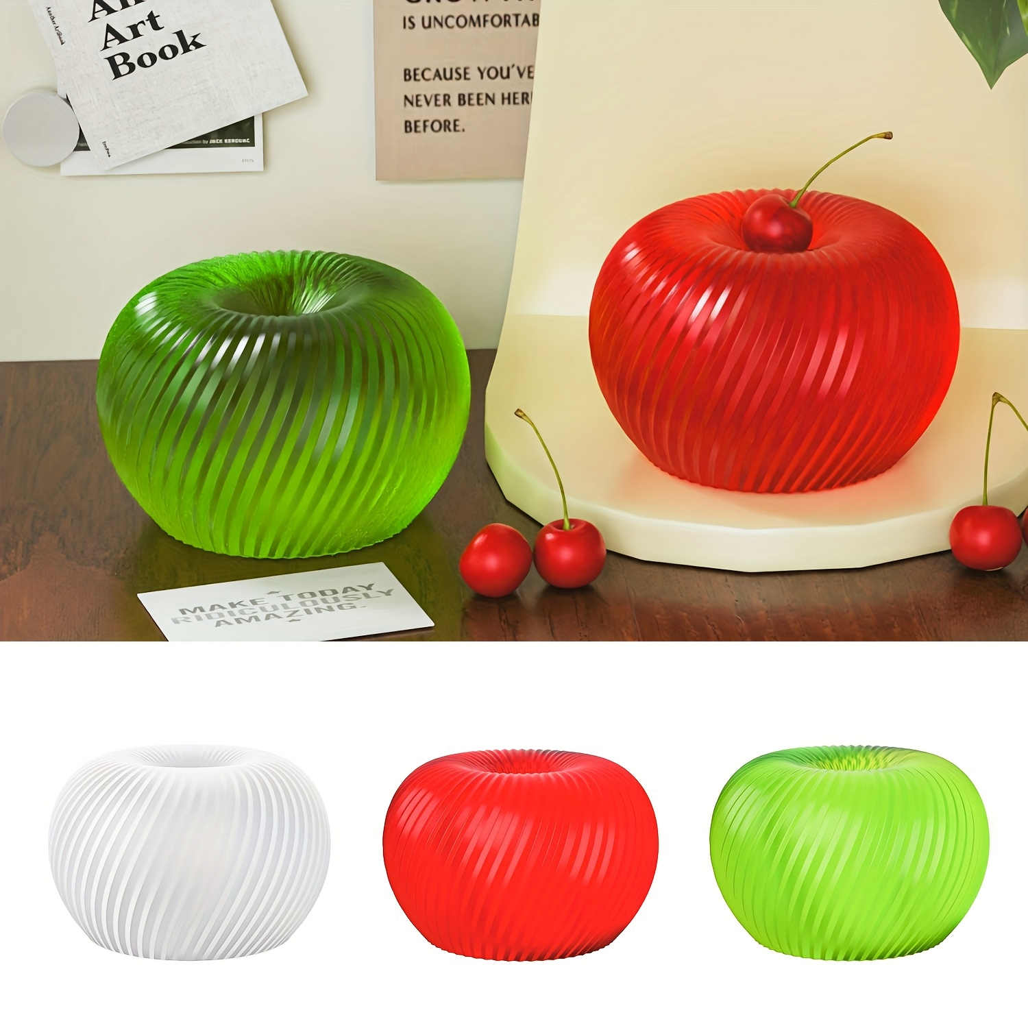 Candle Making Class - Um molde de silicone em formato