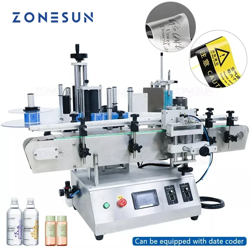 Label Sticker Round - Máquina de Rotulagem Automática de Garrafas