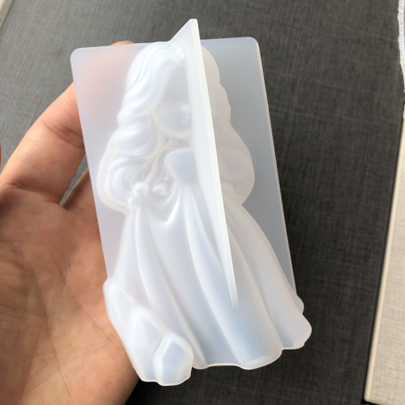 3d bonito princesa silicone ve - Candle Making Supplies Wholesale avaliação e preço