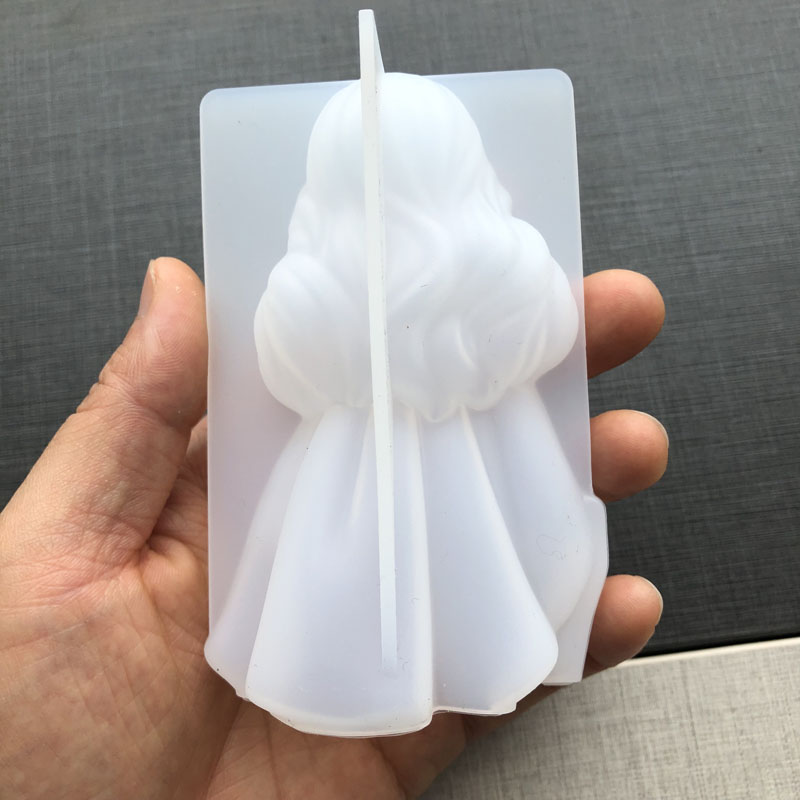 3d bonito princesa silicone ve - Candle Making Supplies Wholesale avaliação e preço