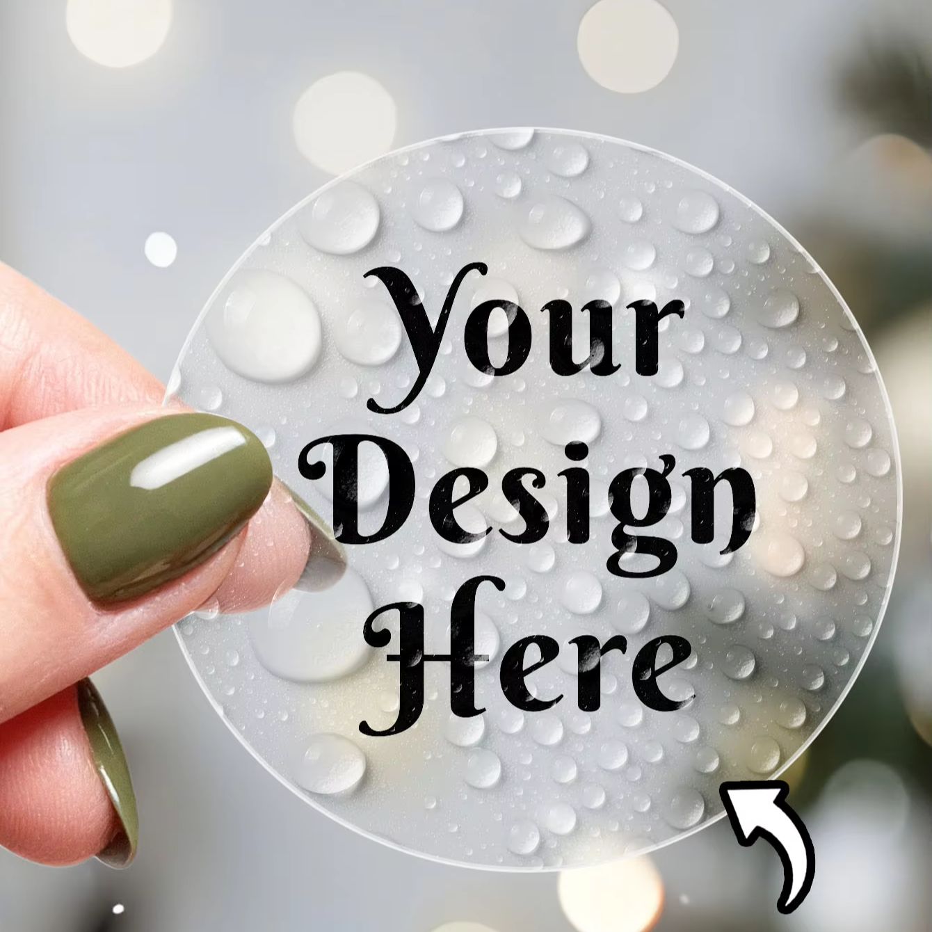 1-180PCS Adesivos Redondos Per - Label Sticker Round avaliação e preço