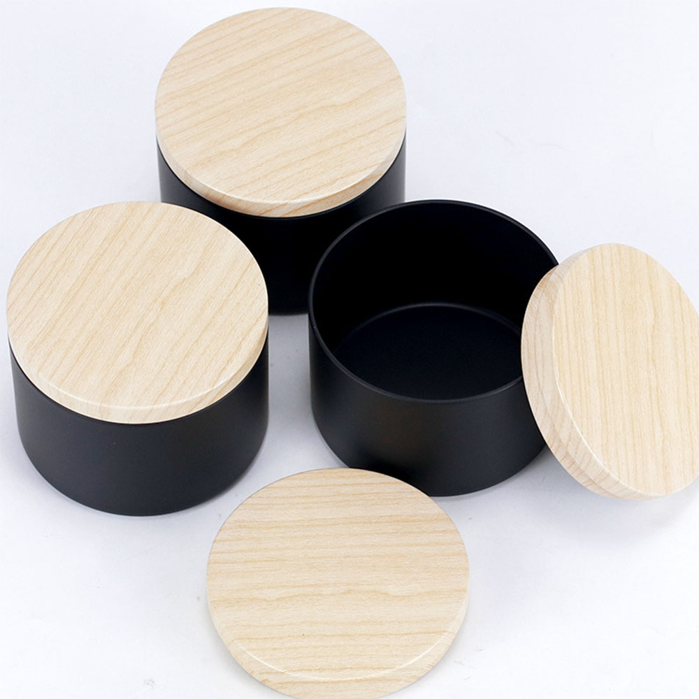 Frascos de vela pretos de 4 on - Candle Making Jars With Lids avaliação e preço