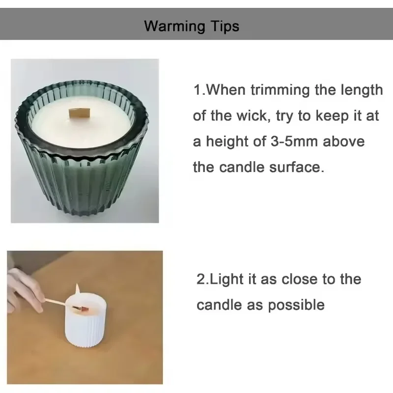Pavios de Madeira para Velas c - Wood Wick Crackle avaliação e preço