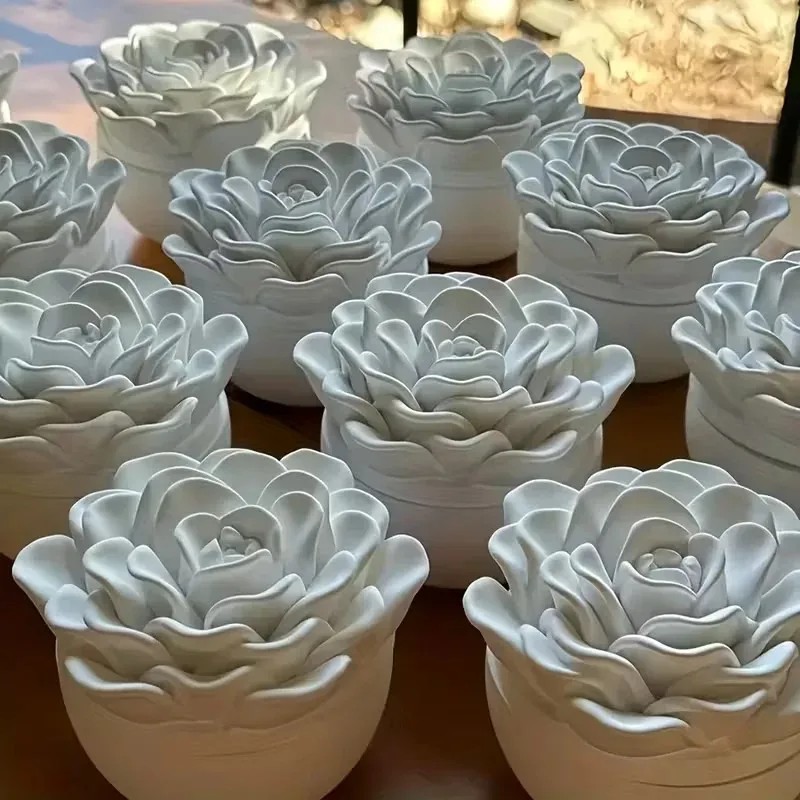 Molde de silicone de alta qual - Candle Making Jars With Lids avaliação e preço