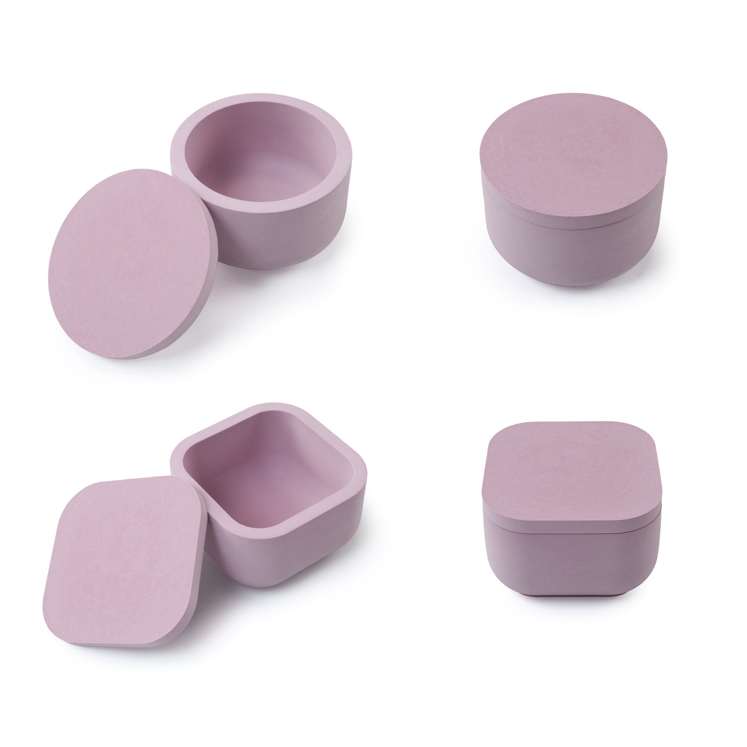 1 conjunto de molde de silicon - Candle Making Jars With Lids avaliação e preço