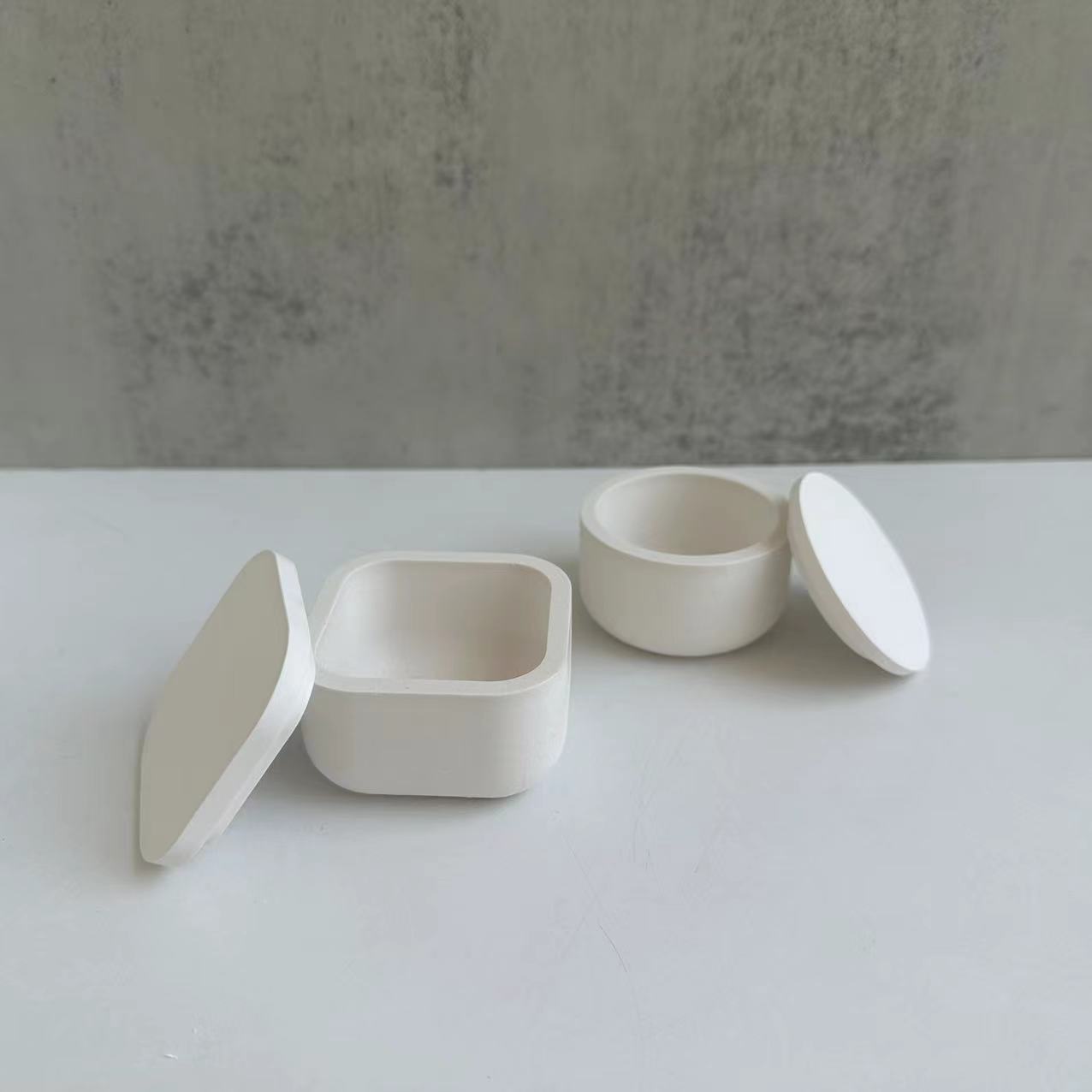 1 conjunto de molde de silicon - Candle Making Jars With Lids avaliação e preço