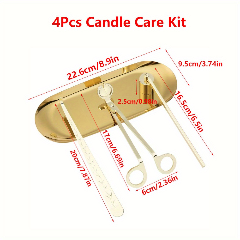 4 pçs/set kit de cuidados com  - Candle Making Supplies Wholesale avaliação e preço