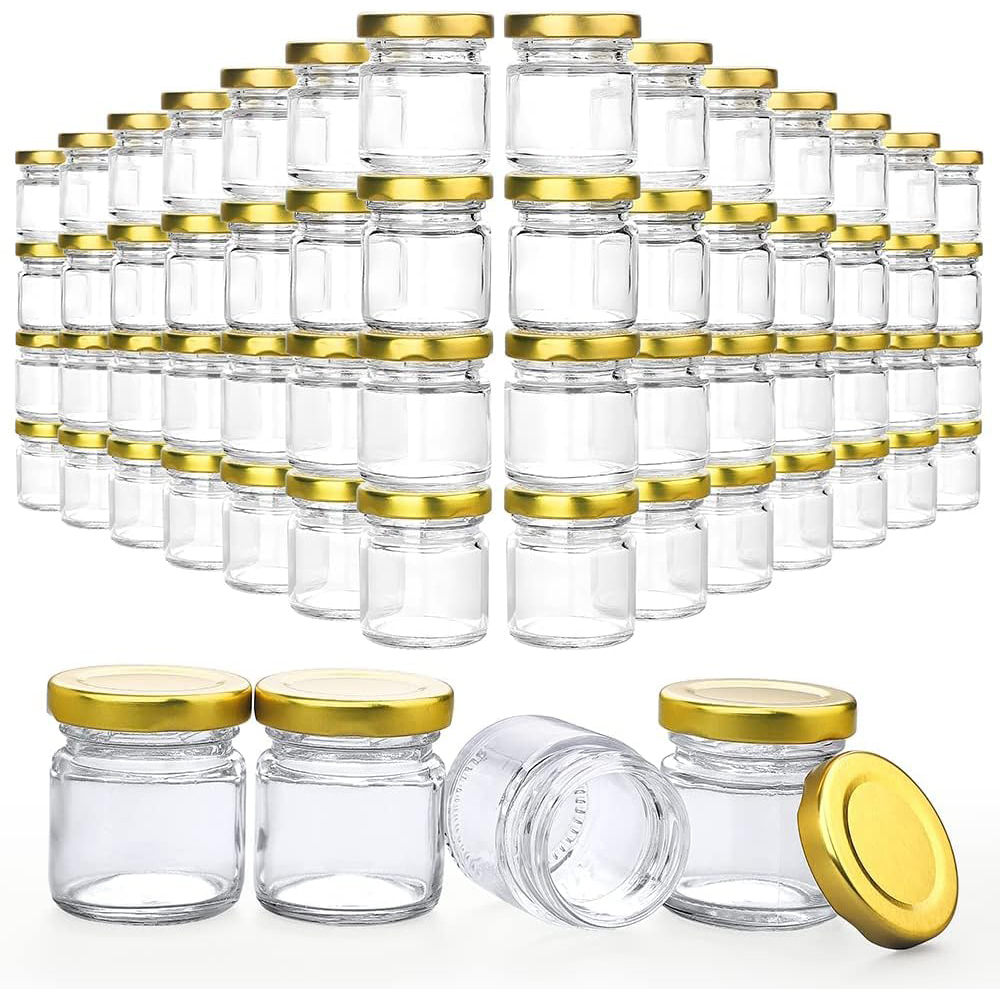 Frascos de vidro pequenos com  - Candle Making Jars With Lids avaliação e preço