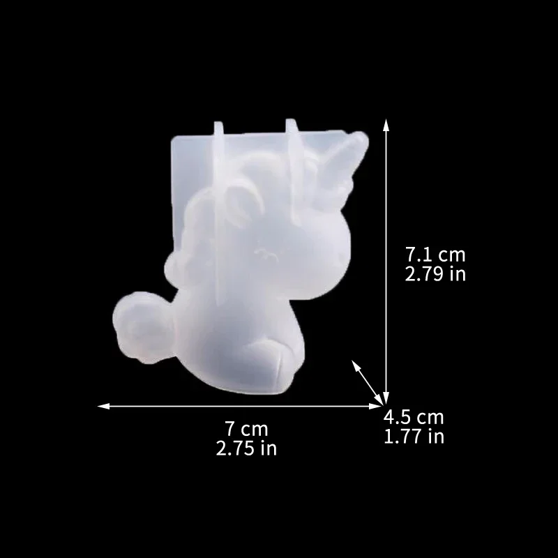 3d geométrico silicone unicórn - Candle Making Supplies Wholesale avaliação e preço