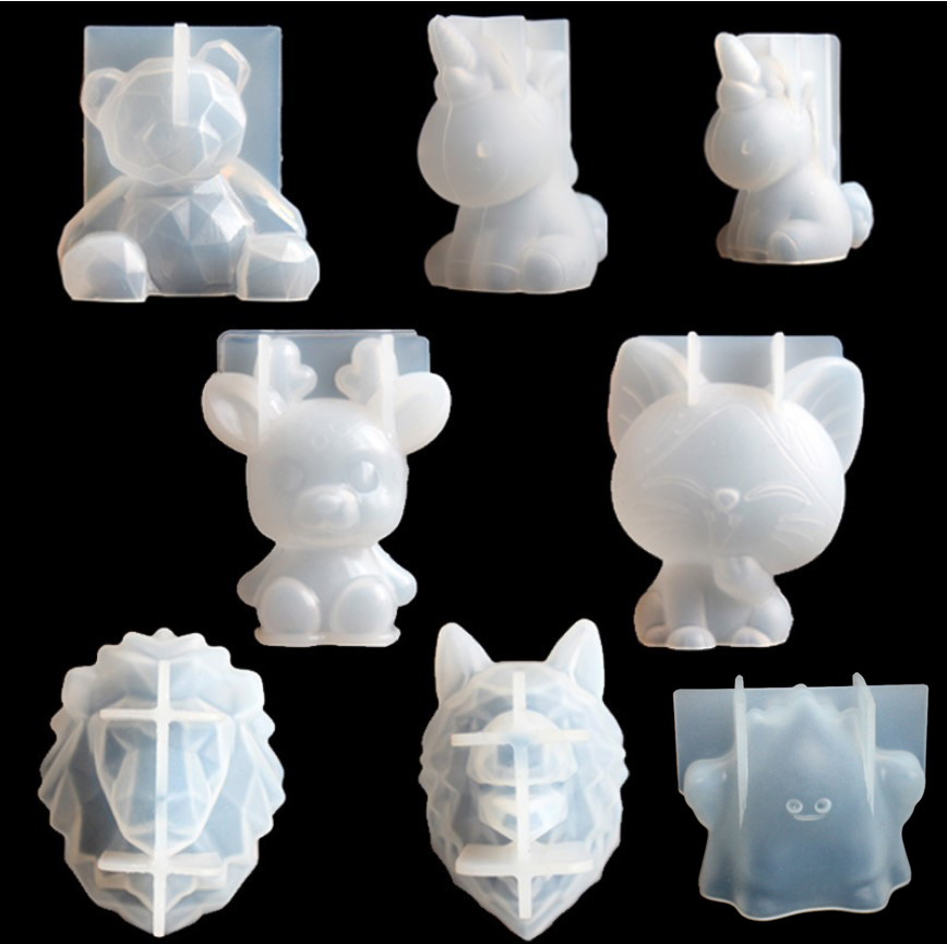 Unicórnio transparente silicon - Candle Making Supplies Wholesale avaliação e preço