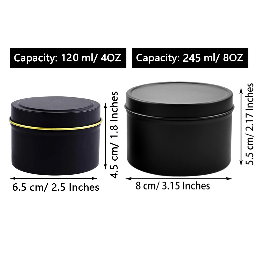 Latas de vela de 4 onças/8 onç - Candle Making Temperature avaliação e preço
