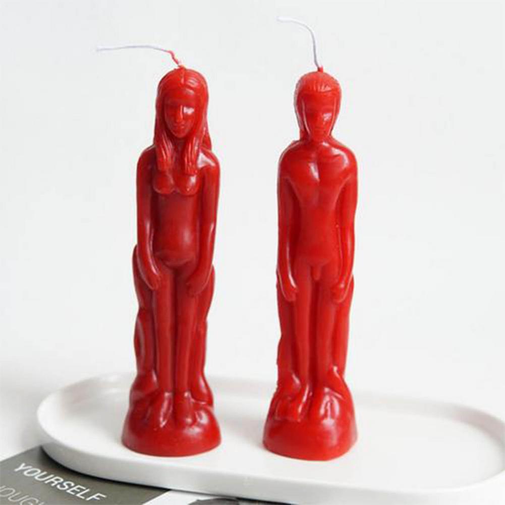 Diy molde de vela humanóide mo - Candle Making Supplies Wholesale avaliação e preço