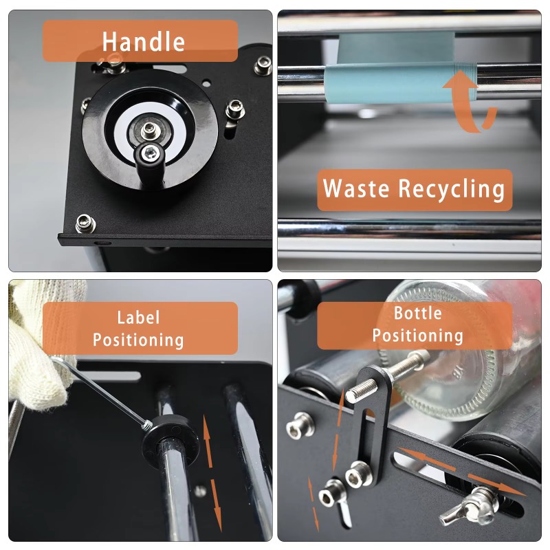 Máquina manual de rotulagem de - Label Sticker Round avaliação e preço