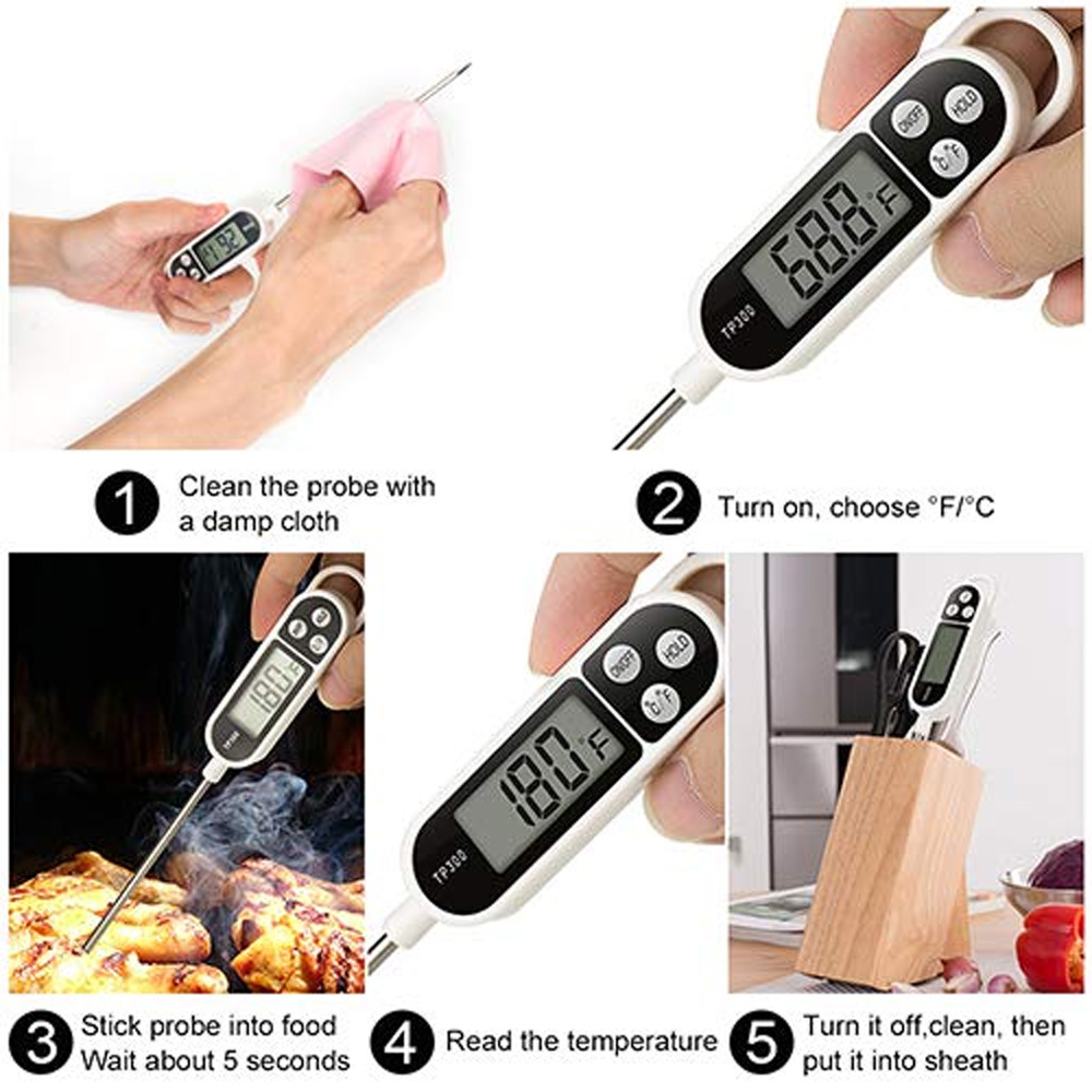 Termômetro Digital para Carne  - Thermometer Candy Candle avaliação e preço