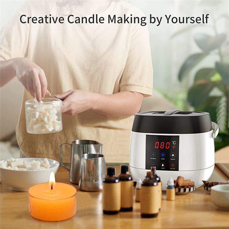 Panela de fusão de cera para f - Candle Making Temperature avaliação e preço