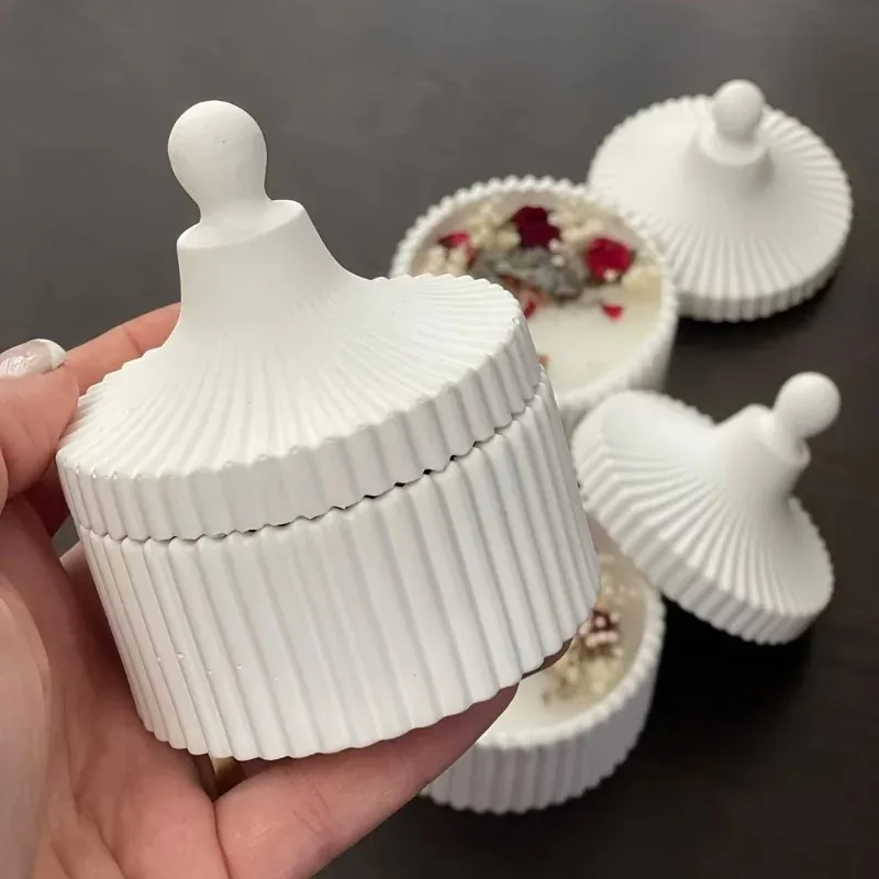 2 peças de molde de silicone p - Candle Making Jars With Lids avaliação e preço