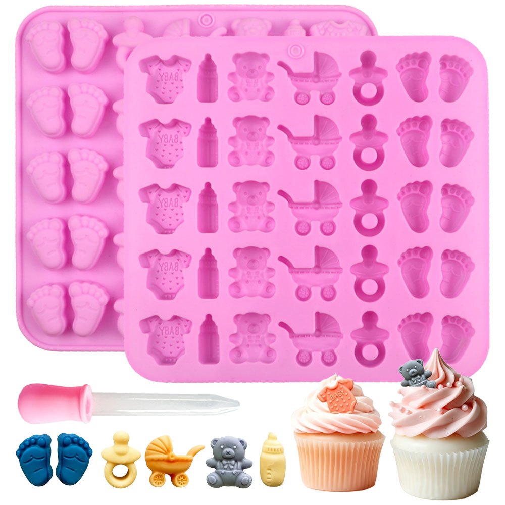 Conjunto de 2 Moldes de Silico - Candle Making Supplies Wholesale avaliação e preço