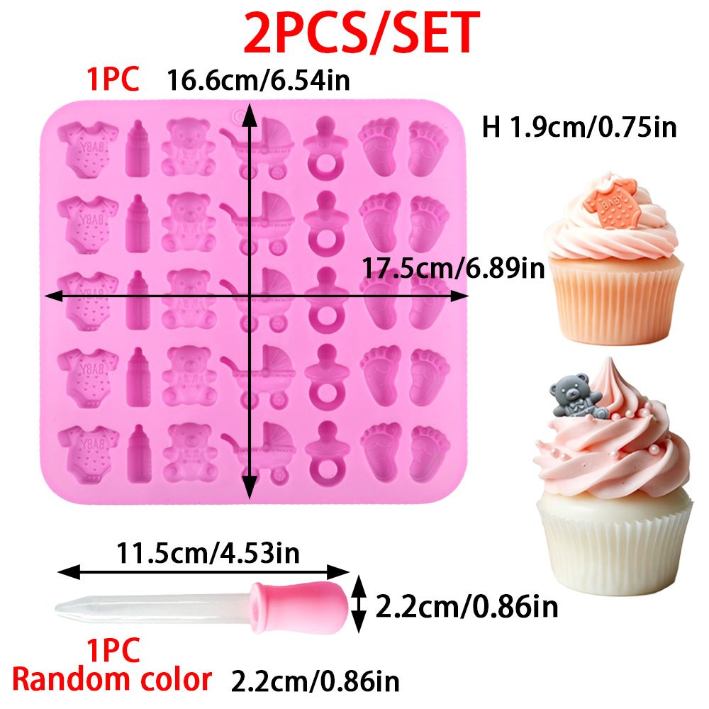 Conjunto de 2 Moldes de Silico - Candle Making Supplies Wholesale avaliação e preço